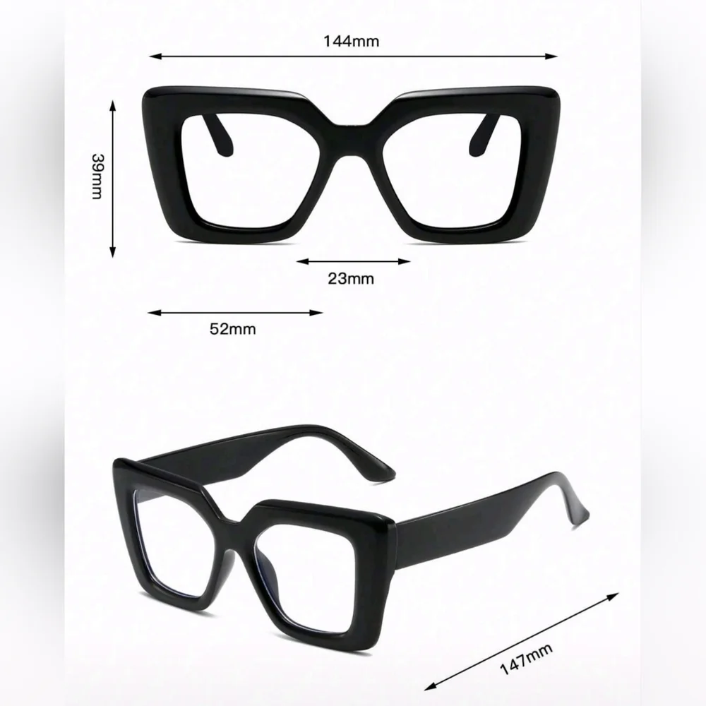 NEW Lime Oversize Fashion Glasses